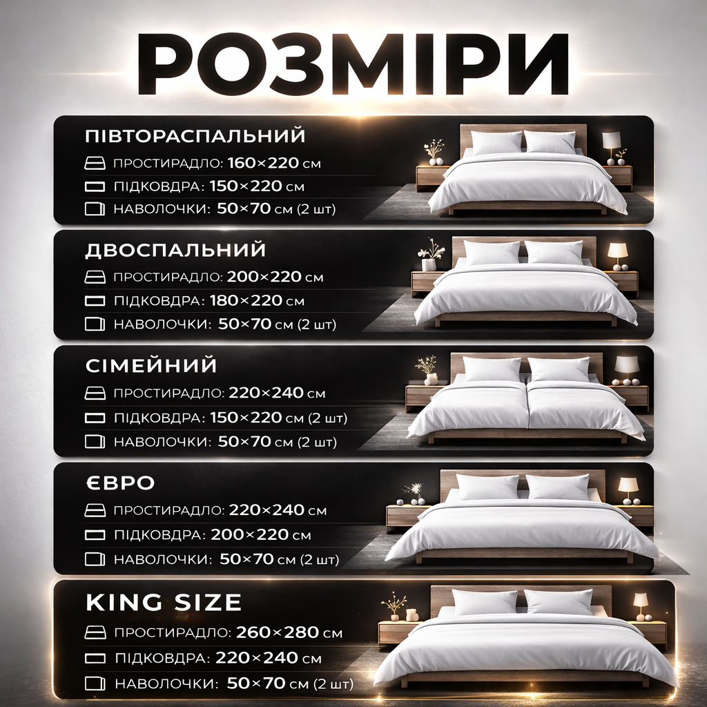 Постільна білизна з турецького однотонного сатину, півтораспальний, сапфіровий