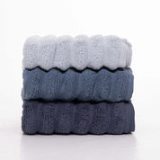 Набір рушників для обличчя із 3-х штук 50/90, синіх відтінків