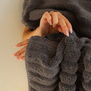 Набір банних рушників із 3-х штук 70/140, світло-сірих відтінків